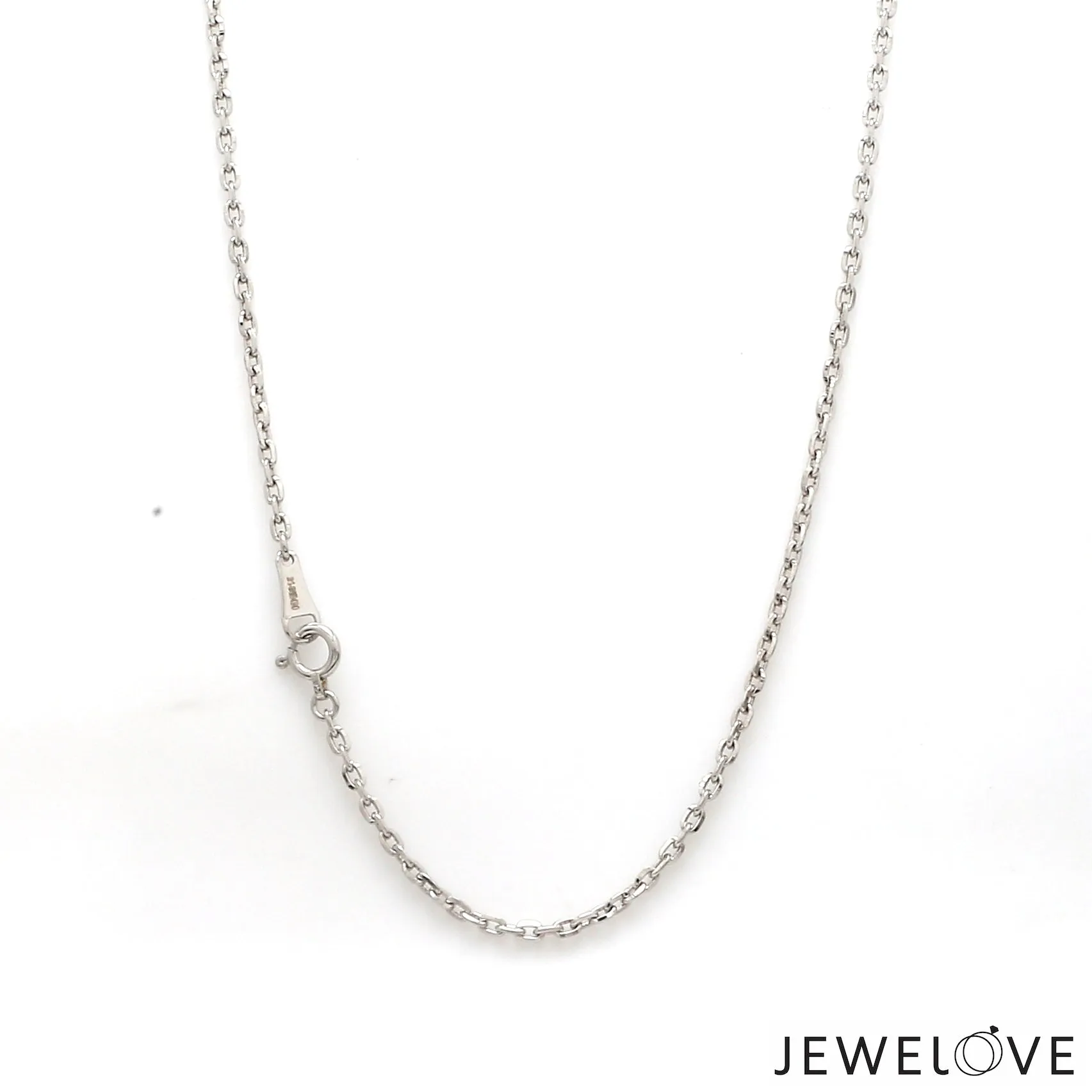 1.8mm Platinum Japanese Cable Chain for Women JL PT CH 1218-A