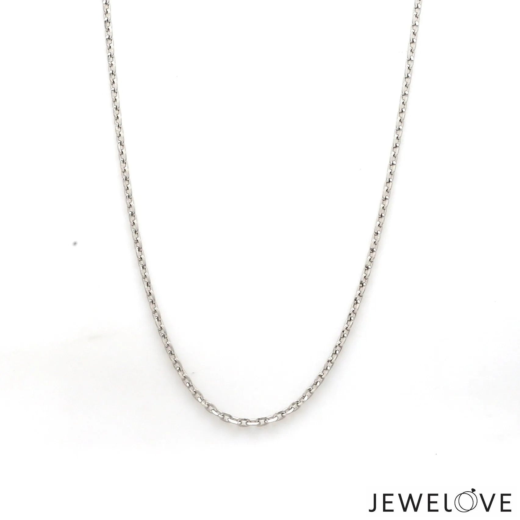1.8mm Platinum Japanese Cable Chain for Women JL PT CH 1218-A