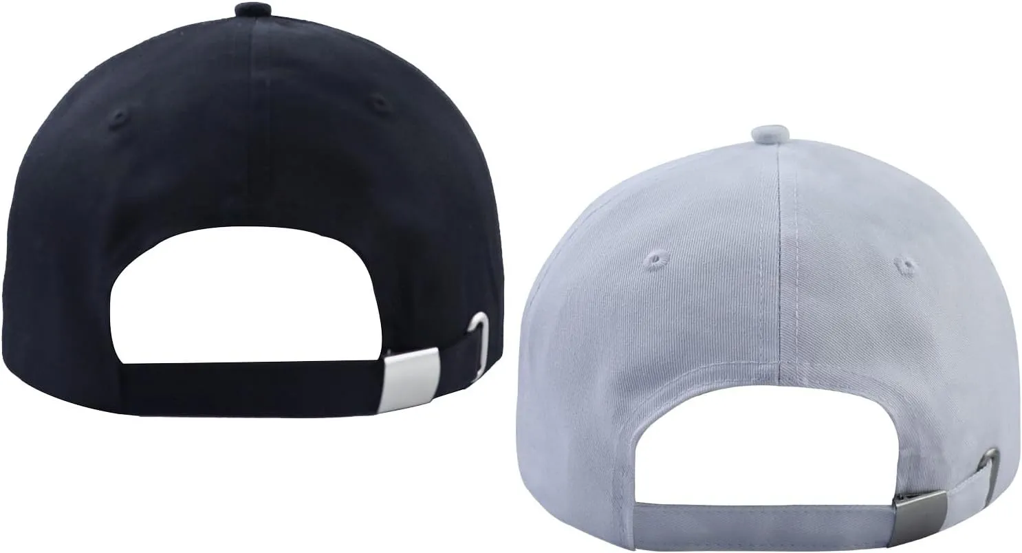 2PCS Mr and Mrs Hats for Couples, Adjustable Cotton Embroidered Mr and Mrs Gifts Baseball Cap