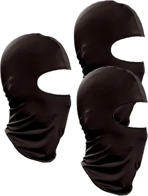 3 Pieces Balaclava Face Mask Outdoor Cycling Headgear Motorcycle Face Masks for Men and Women
