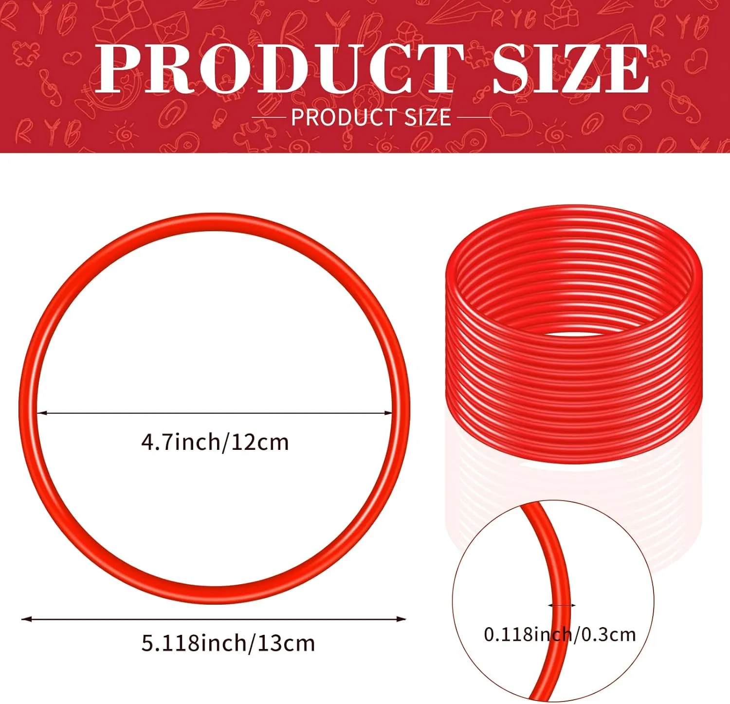 30 Pcs Plastic Ring Toss Game  Outdoor Toss Rings for Carnival Party Favors, Family Gatherings & Events | Perfect for Speed and Agility Practice