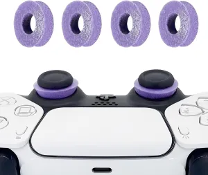 4 Pack Precision Rings Aim Assist for PlayStation 4(PS4), PS5, Xbox One Controllers  Enhance Accuracy & Control with Soft Silicone Rings  Compatible with Fortnite & FPS GamesPurple