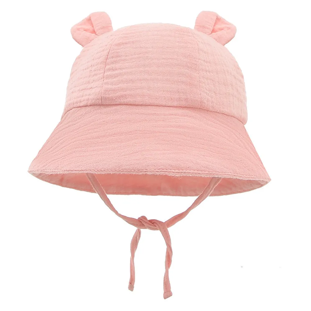 Baby Toddler Cotton Bucket Hats