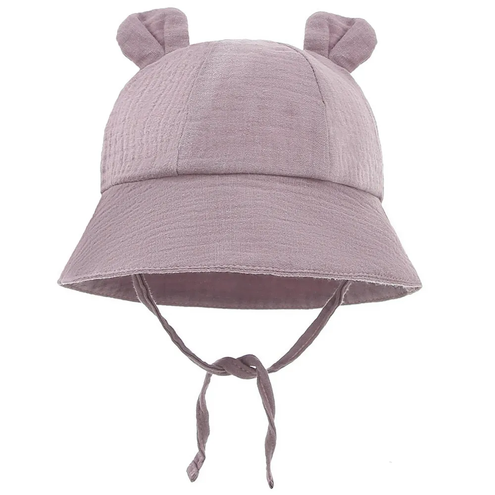 Baby Toddler Cotton Bucket Hats