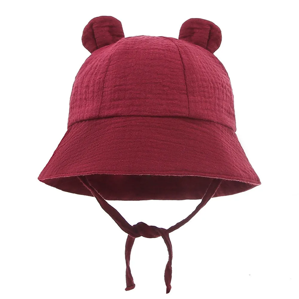 Baby Toddler Cotton Bucket Hats