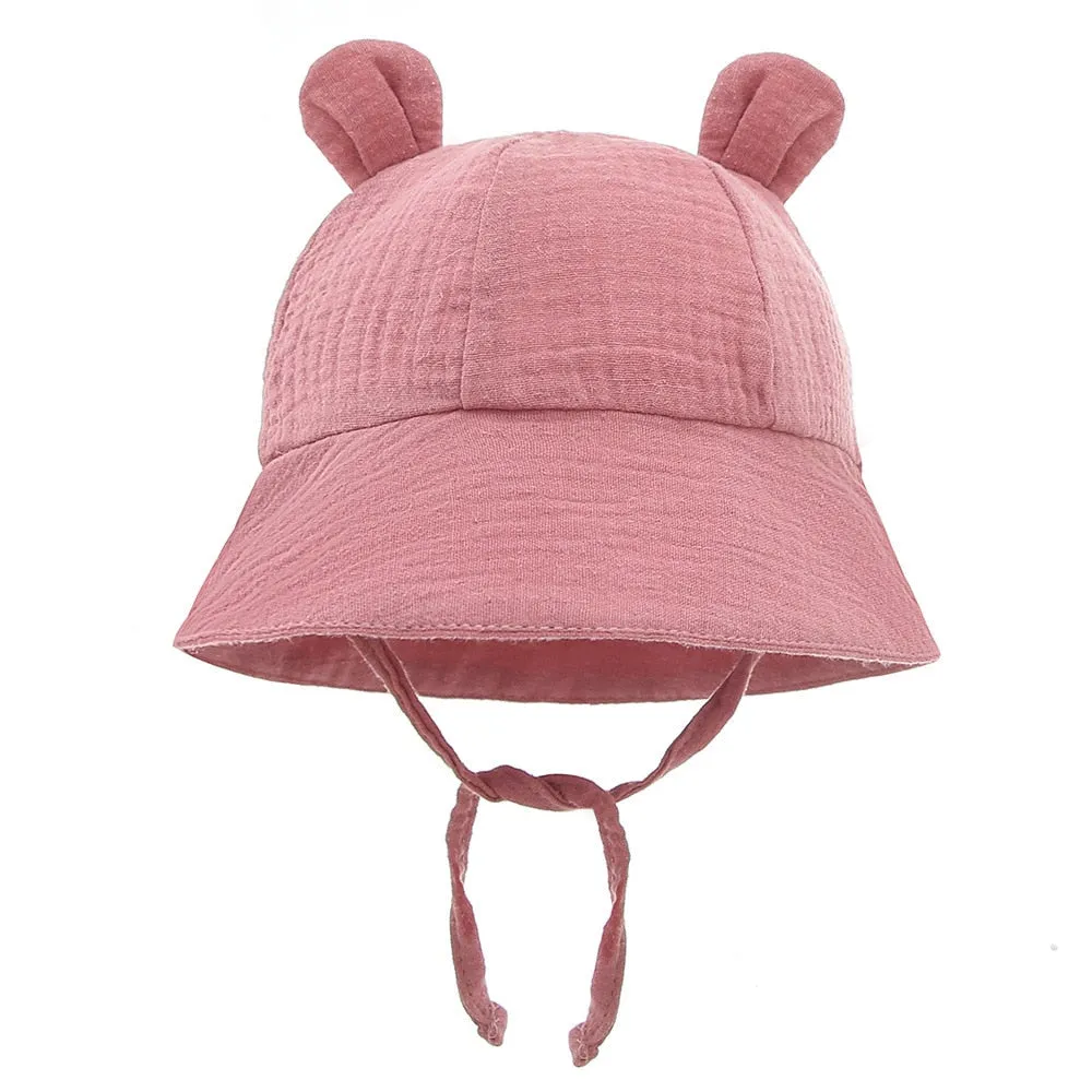 Baby Toddler Cotton Bucket Hats