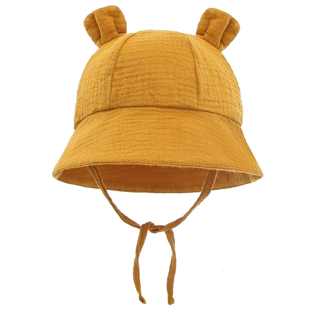 Baby Toddler Cotton Bucket Hats