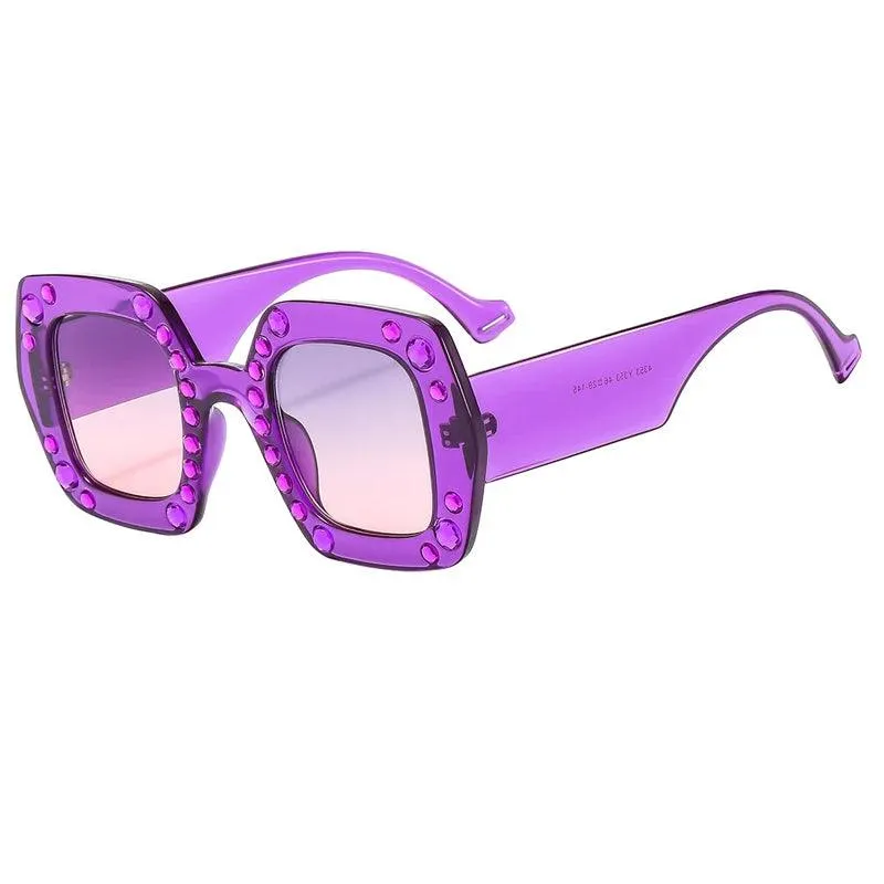 Banjo Retro Square Sunglasses