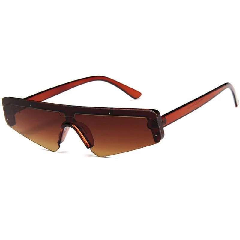 Blake Retro Flat Top Sunglasses