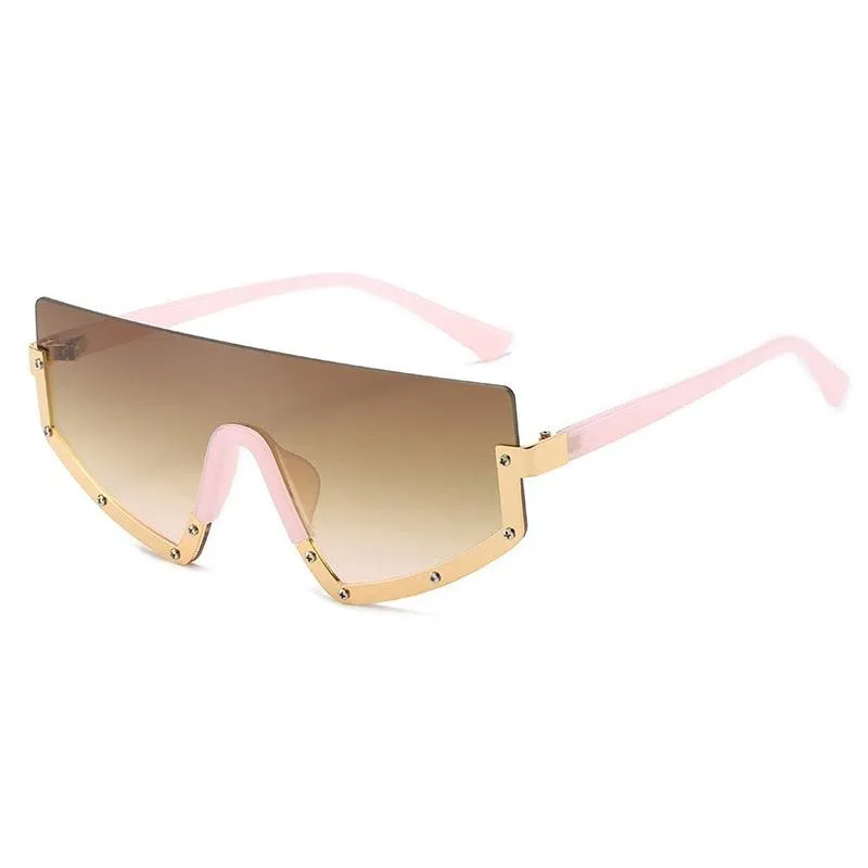 Calixta Retro Flat Top Sunglasses