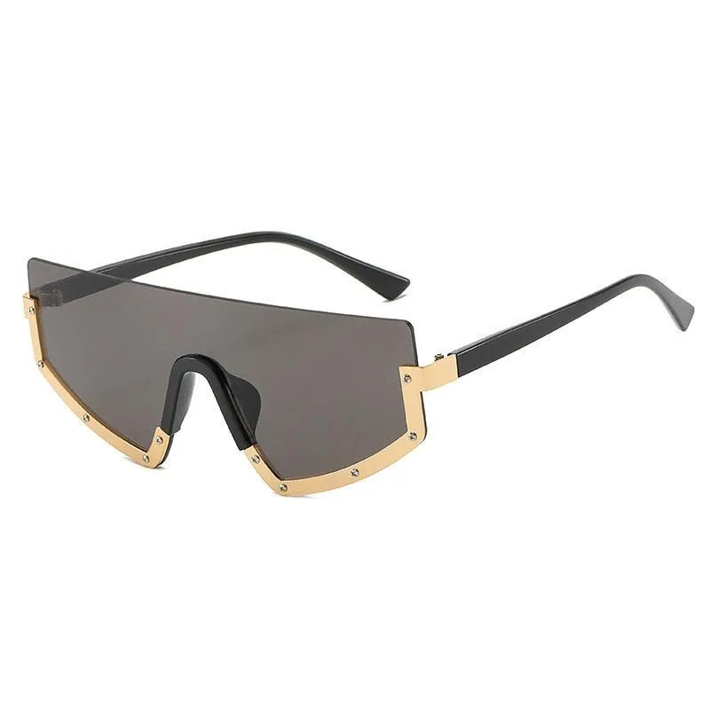 Calixta Retro Flat Top Sunglasses