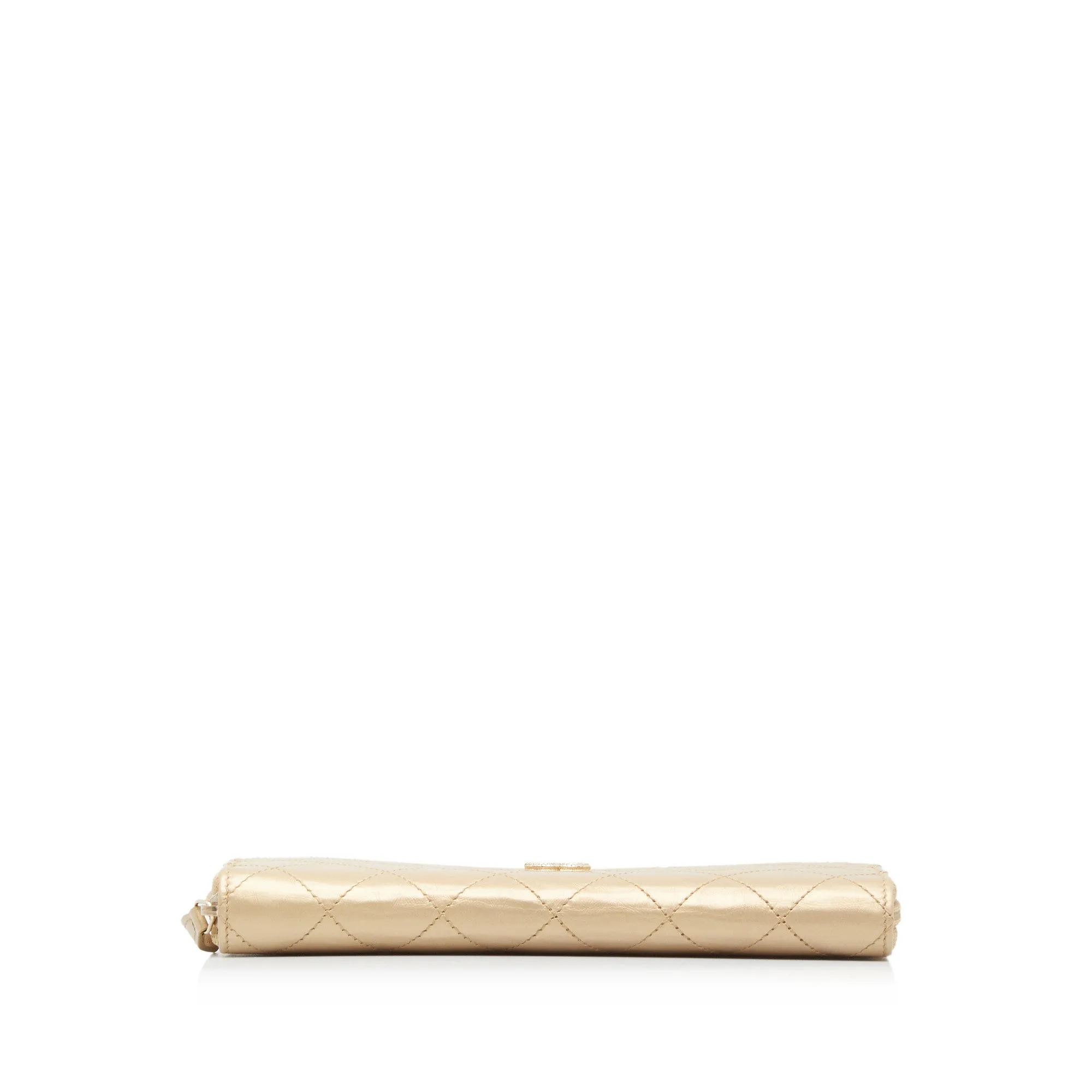 Chanel CC Zip Around Wallet Long Wallets