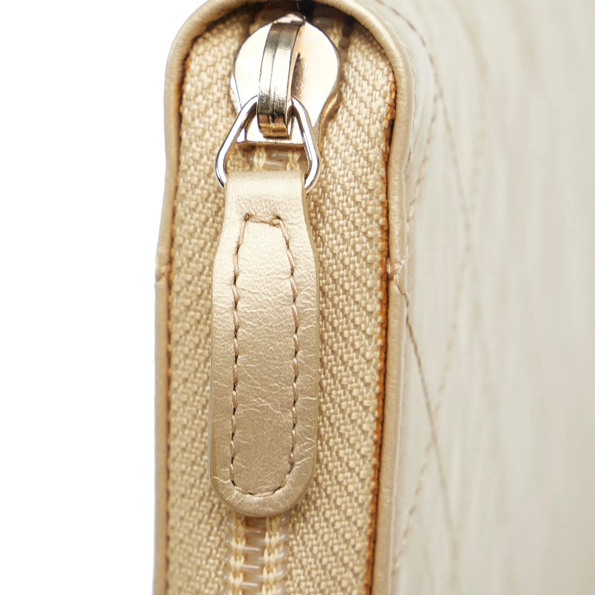 Chanel CC Zip Around Wallet Long Wallets