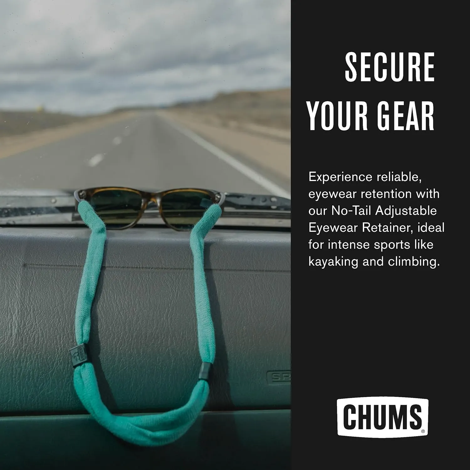 Chums No Tail Adjustable Eyewear Retainer