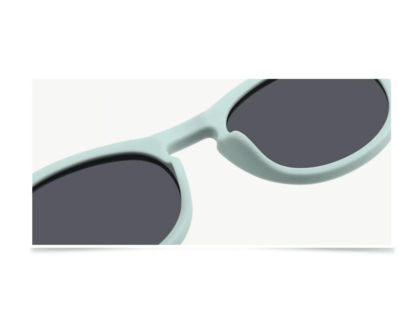 Classic Retro Round Baby Sunglasses (0-3 years) with Hard Storage Case & Strap