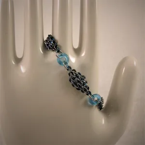 Diamonds and Rings chainmaille Bracelet