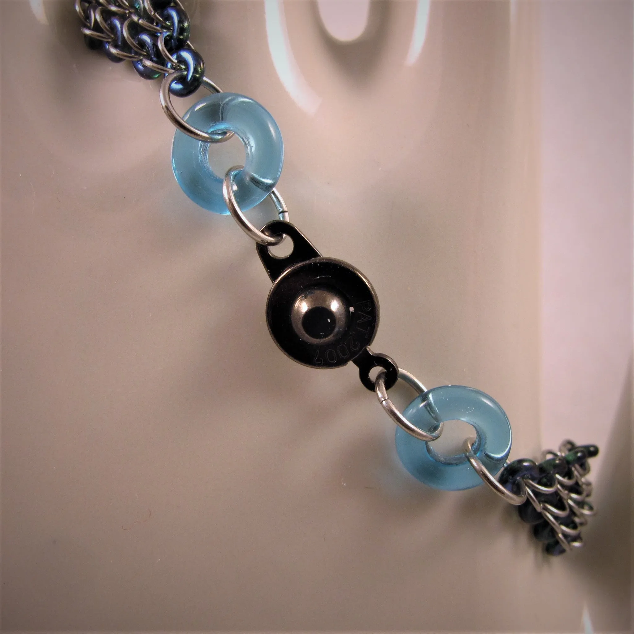 Diamonds and Rings chainmaille Bracelet