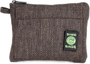 DIME BAGS Padded Pouch  Smell Proof Protective Case with Padded Interior, Durable Hemp-Polyester Fabric, Heavy-Duty Zippers & Interchangeable Patch, Travel & Storage for Fragile Items