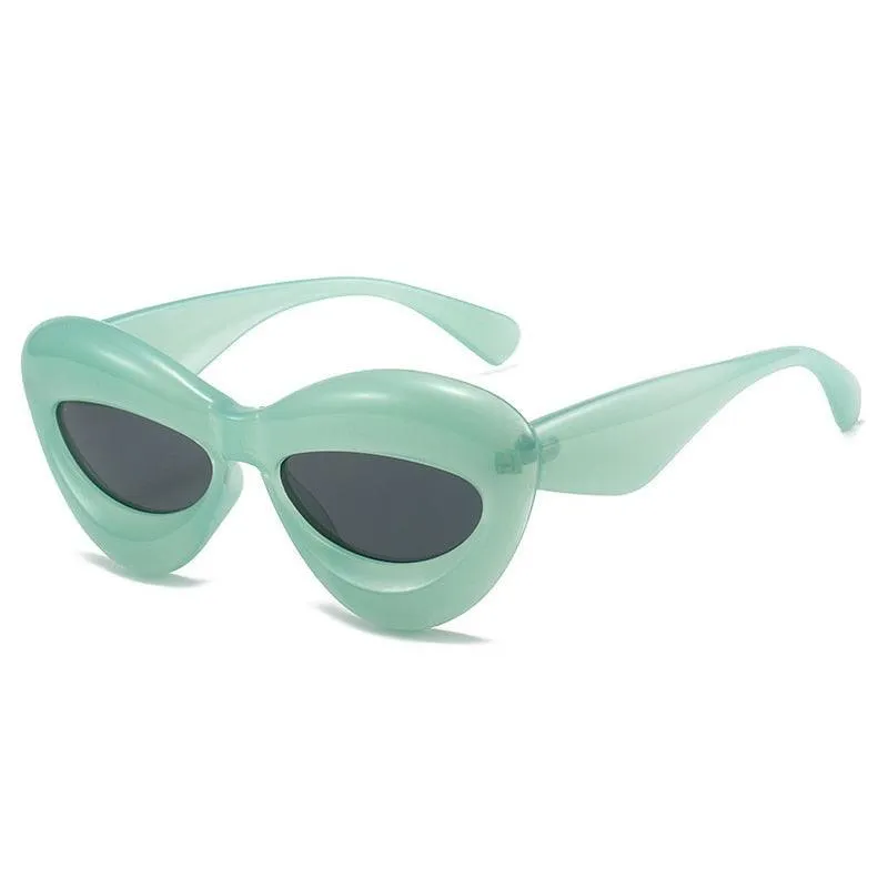 Eva Retro Cat Eye Sunglasses