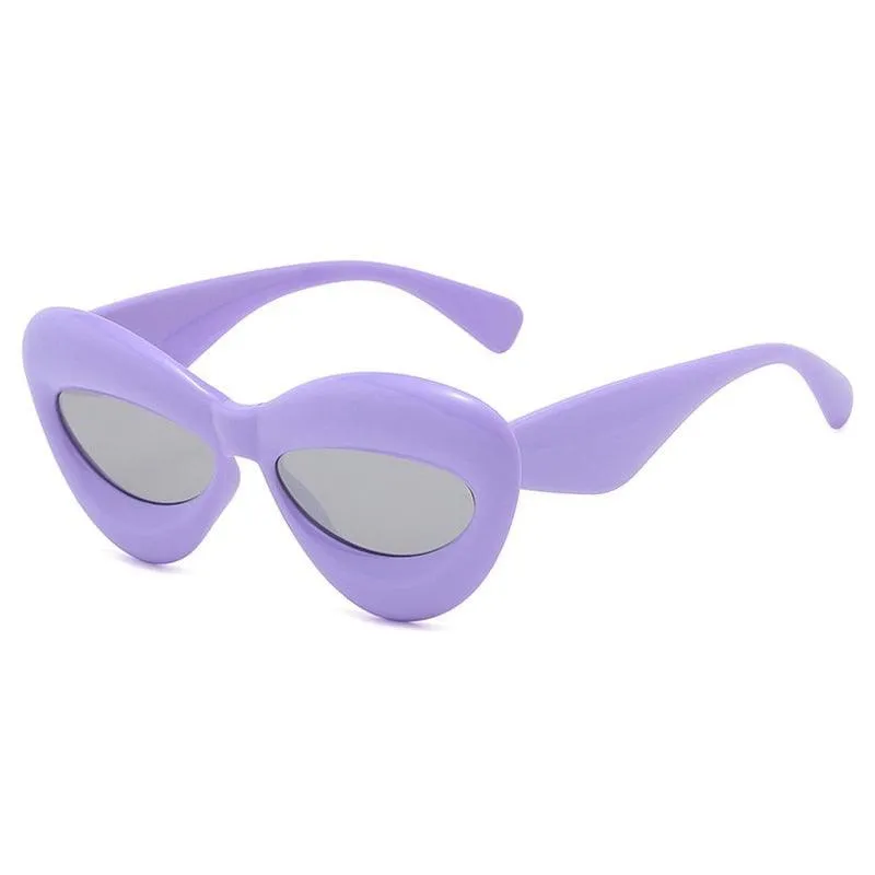 Eva Retro Cat Eye Sunglasses