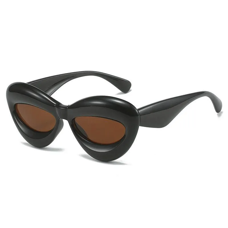 Eva Retro Cat Eye Sunglasses