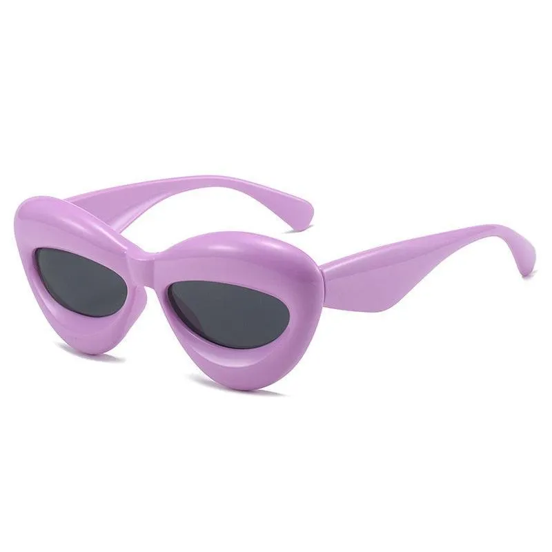 Eva Retro Cat Eye Sunglasses