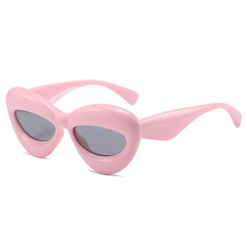 Eva Retro Cat Eye Sunglasses