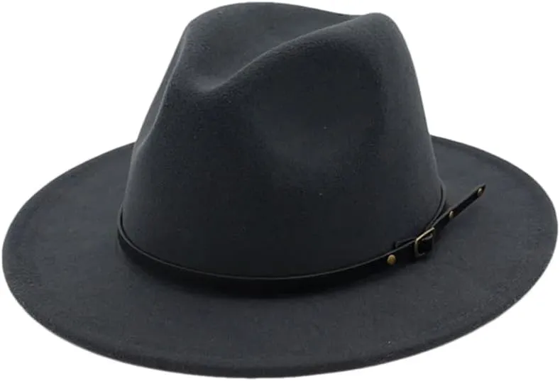 Fedora Hat Women Men Felted Top Hats Ladies Party Wedding Performance Cap Sombreros