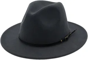 Fedora Hat Women Men Felted Top Hats Ladies Party Wedding Performance Cap Sombreros