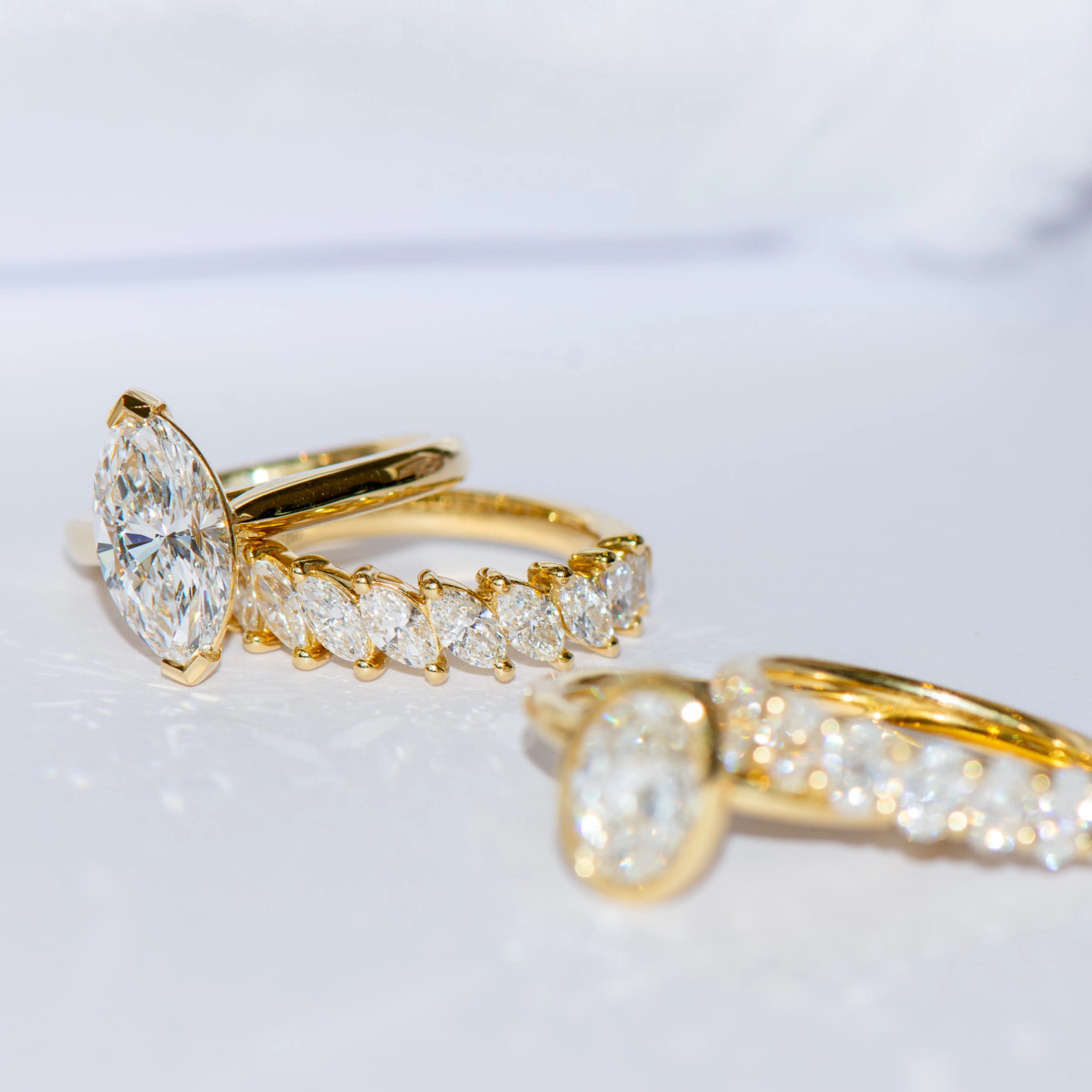Freya | Marquise Wedding Ring