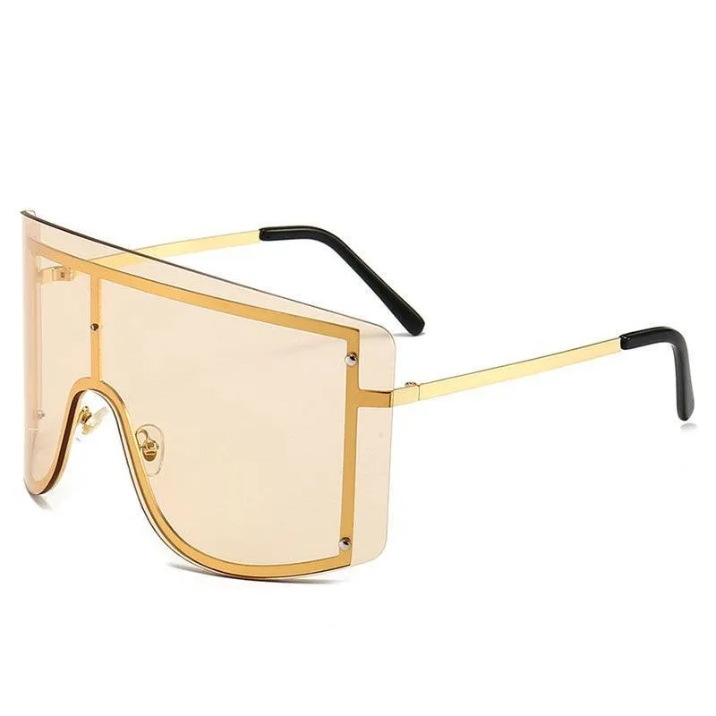 Jacklin Retro Rectangle Sunglasses