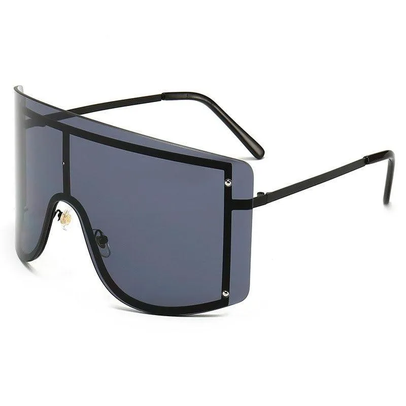 Jacklin Retro Rectangle Sunglasses
