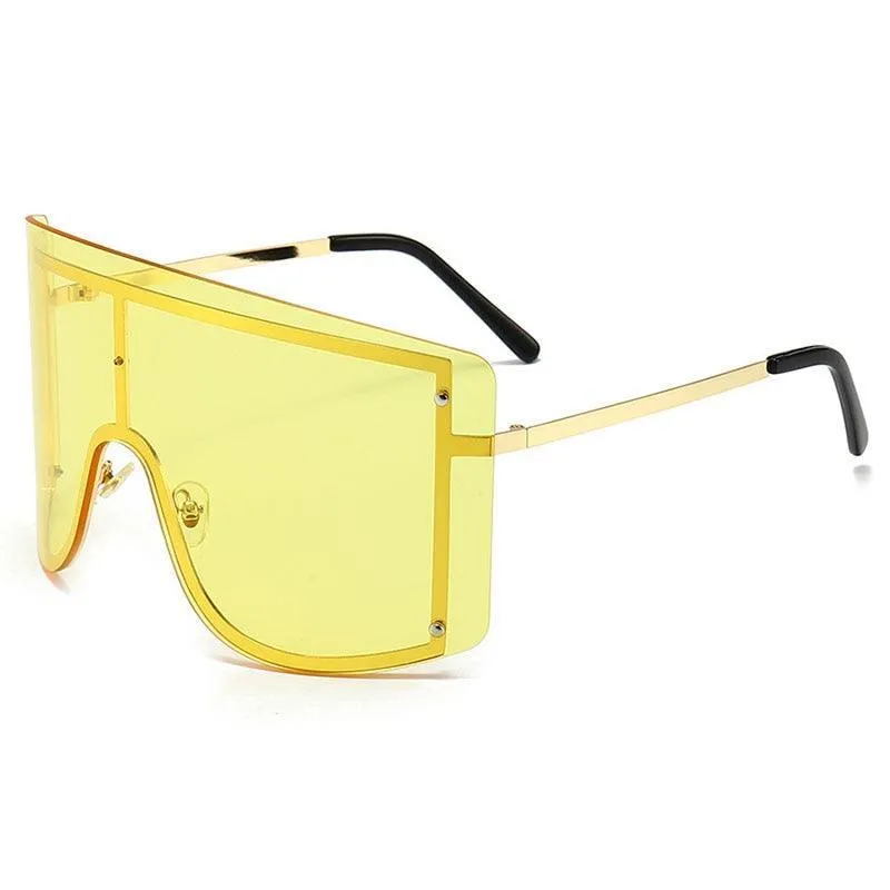Jacklin Retro Rectangle Sunglasses