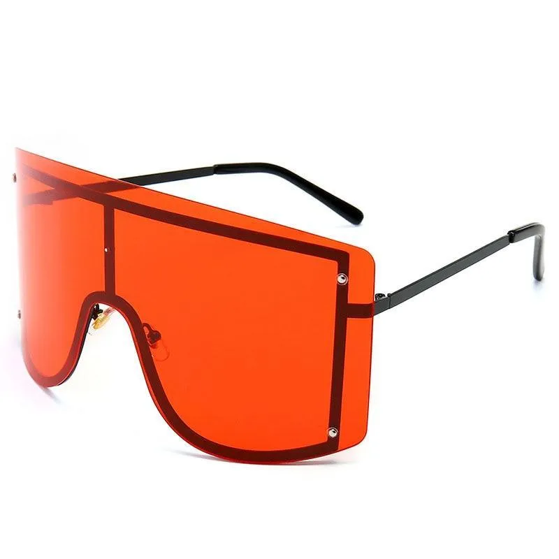 Jacklin Retro Rectangle Sunglasses