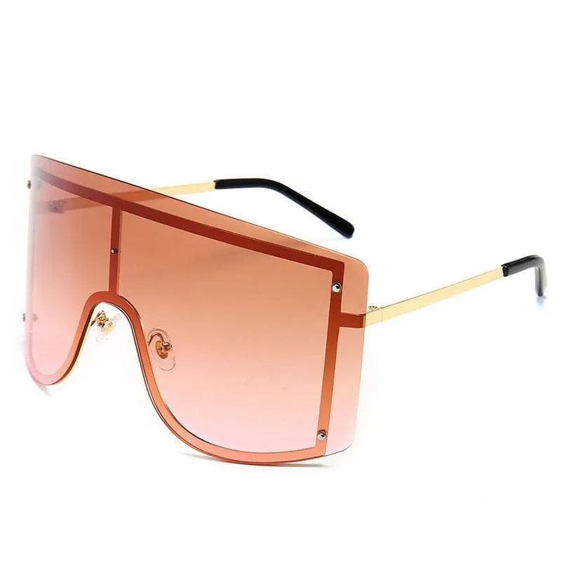Jacklin Retro Rectangle Sunglasses