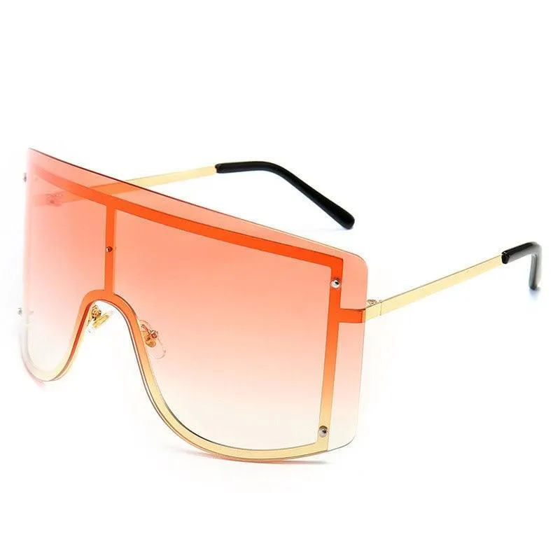 Jacklin Retro Rectangle Sunglasses