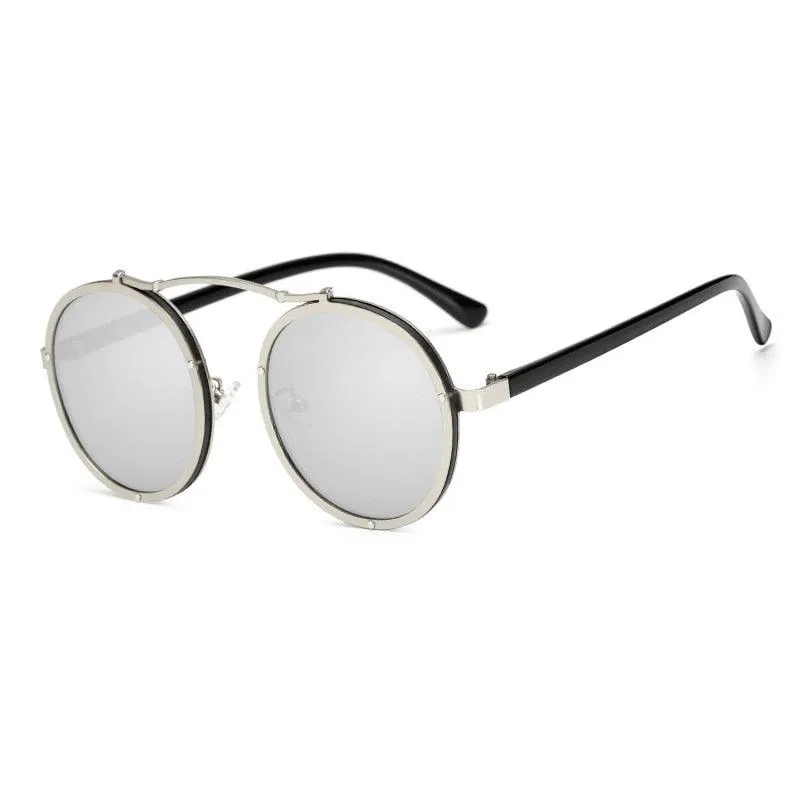 Linus Retro Round Sunglasses