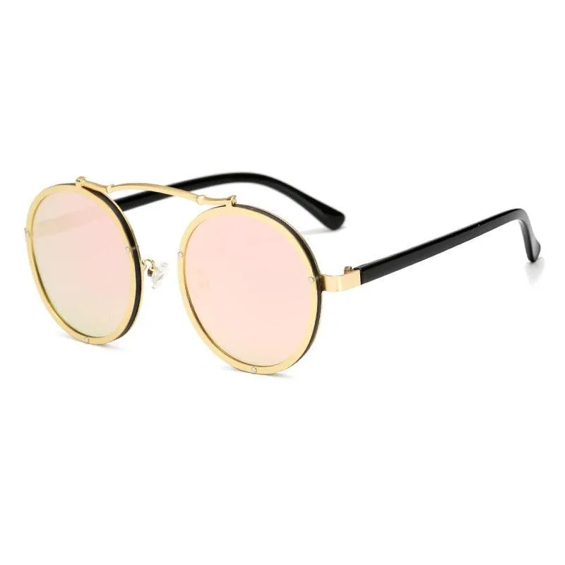 Linus Retro Round Sunglasses
