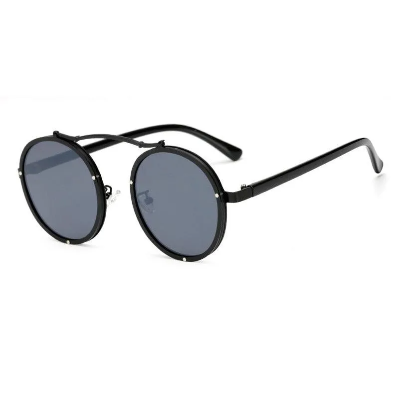 Linus Retro Round Sunglasses