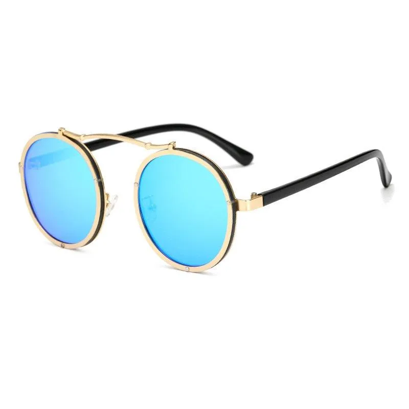 Linus Retro Round Sunglasses