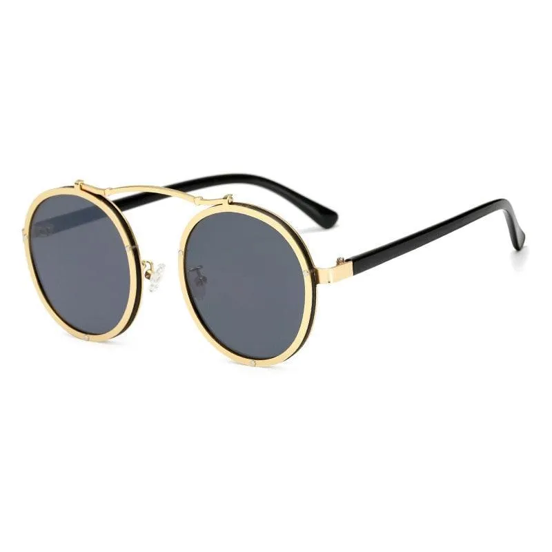 Linus Retro Round Sunglasses
