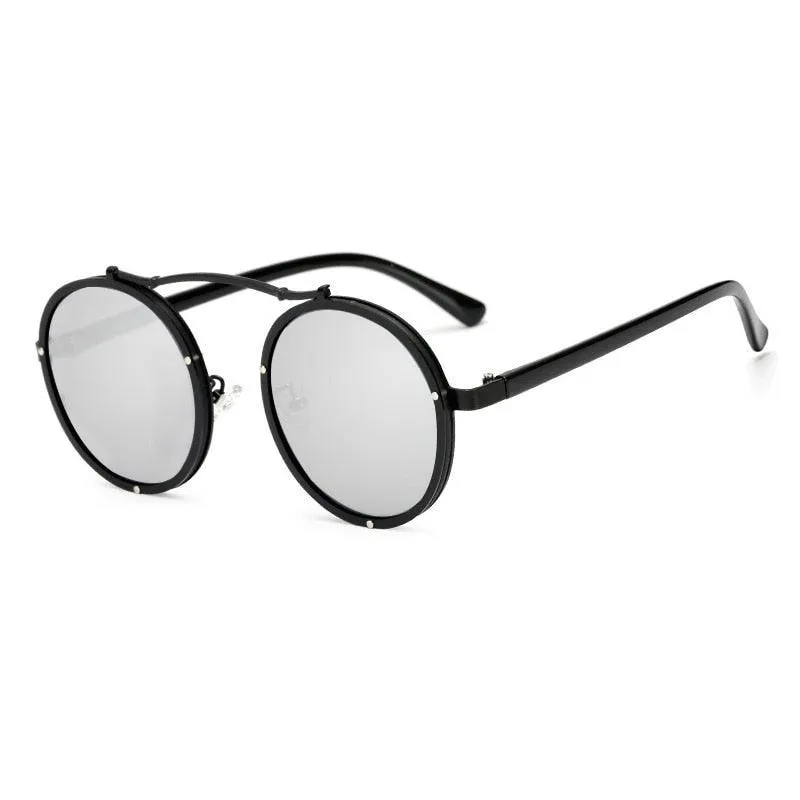Linus Retro Round Sunglasses
