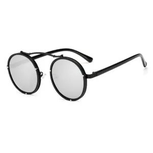Linus Retro Round Sunglasses