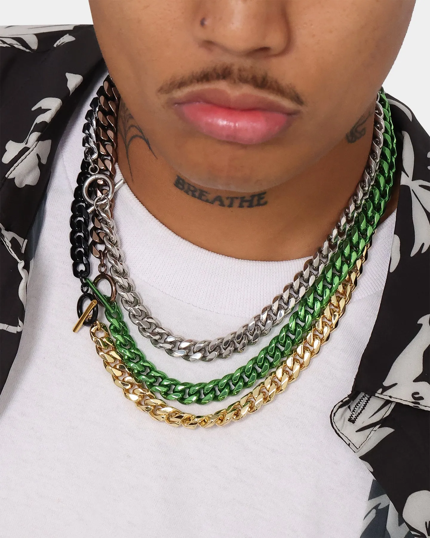 Loiter Your Custom Loiter Chain Silver/Brown/Green