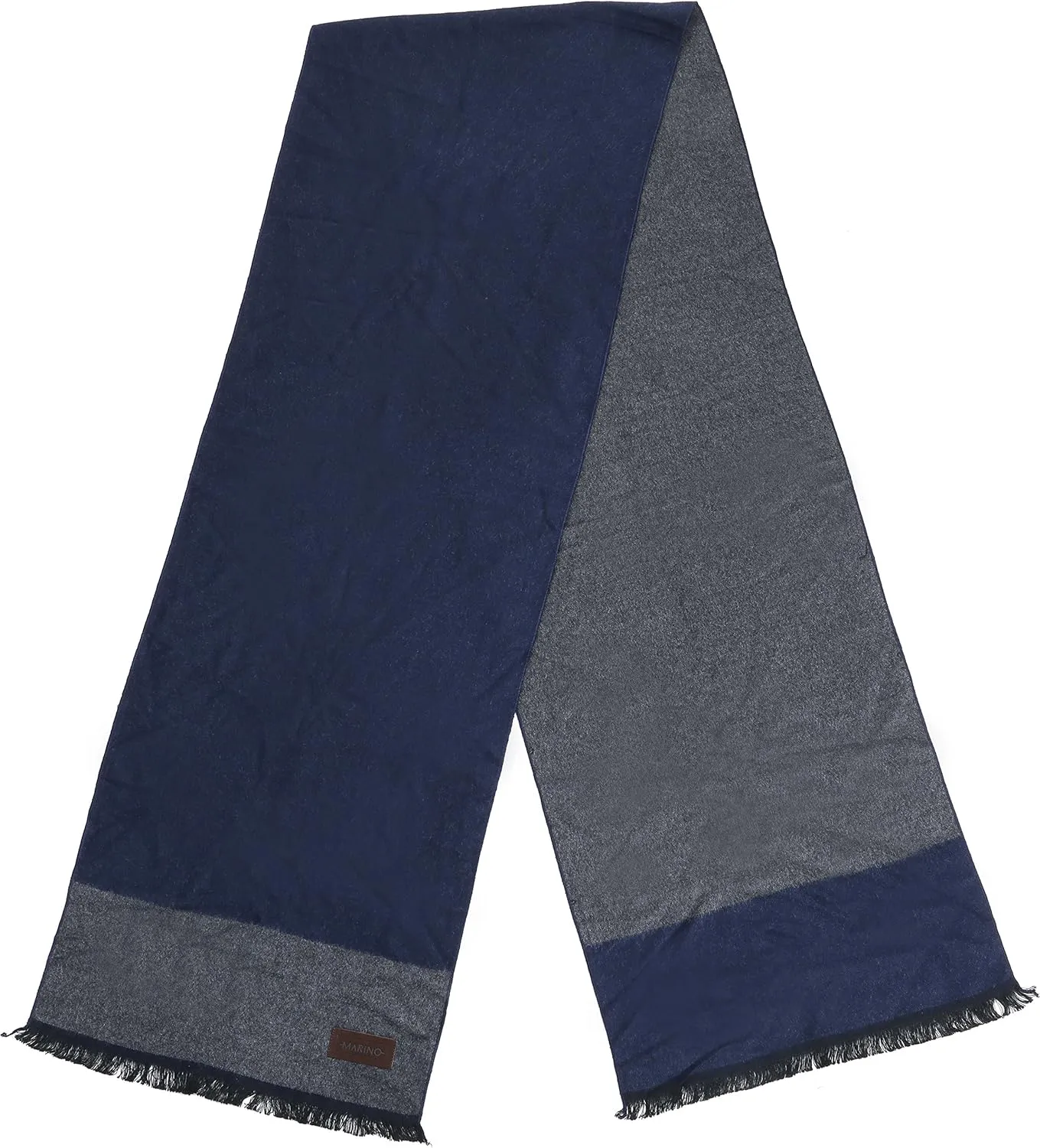 Marinos Winter Cashmere Feel Men Scarf,100% Cotton Fashion Scarves, In Elegant Gift Box