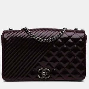Medium Patent Coco Boy Flap