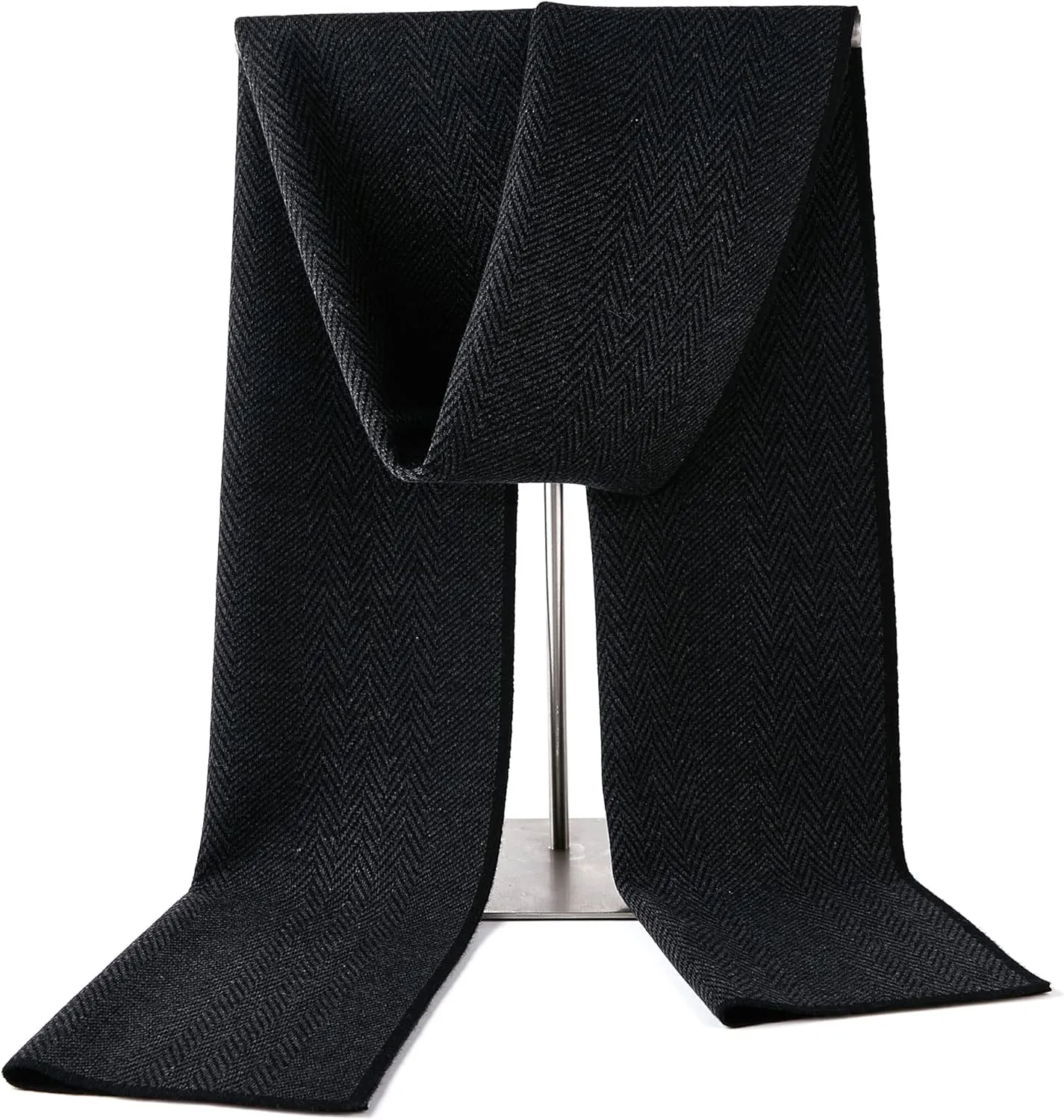 Men Winter Cashmere Scarf Wool Soft Warm Knitted Casual Scarves for Men
