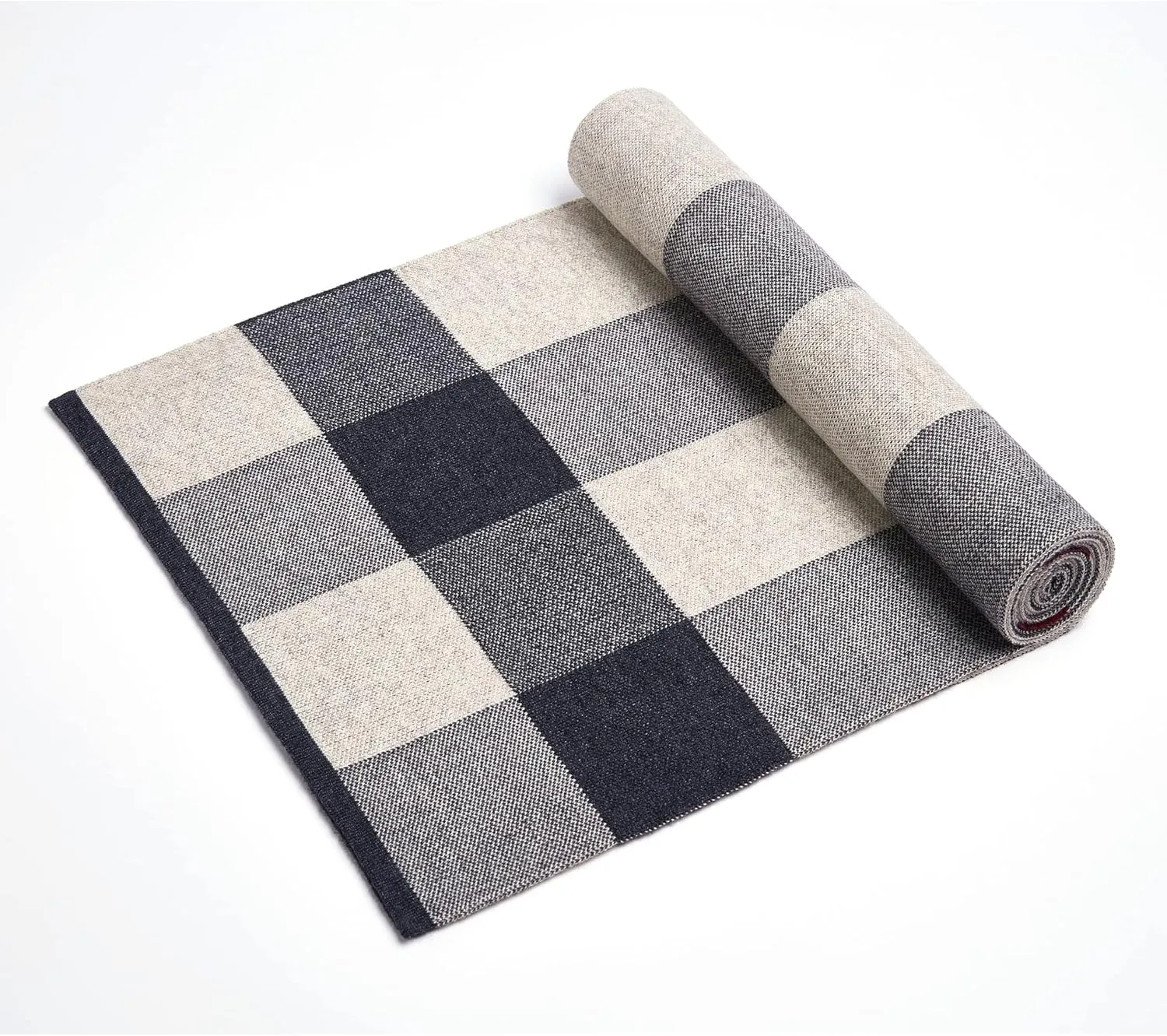 Men Winter Cashmere Scarf Wool Soft Warm Knitted Casual Scarves for Men