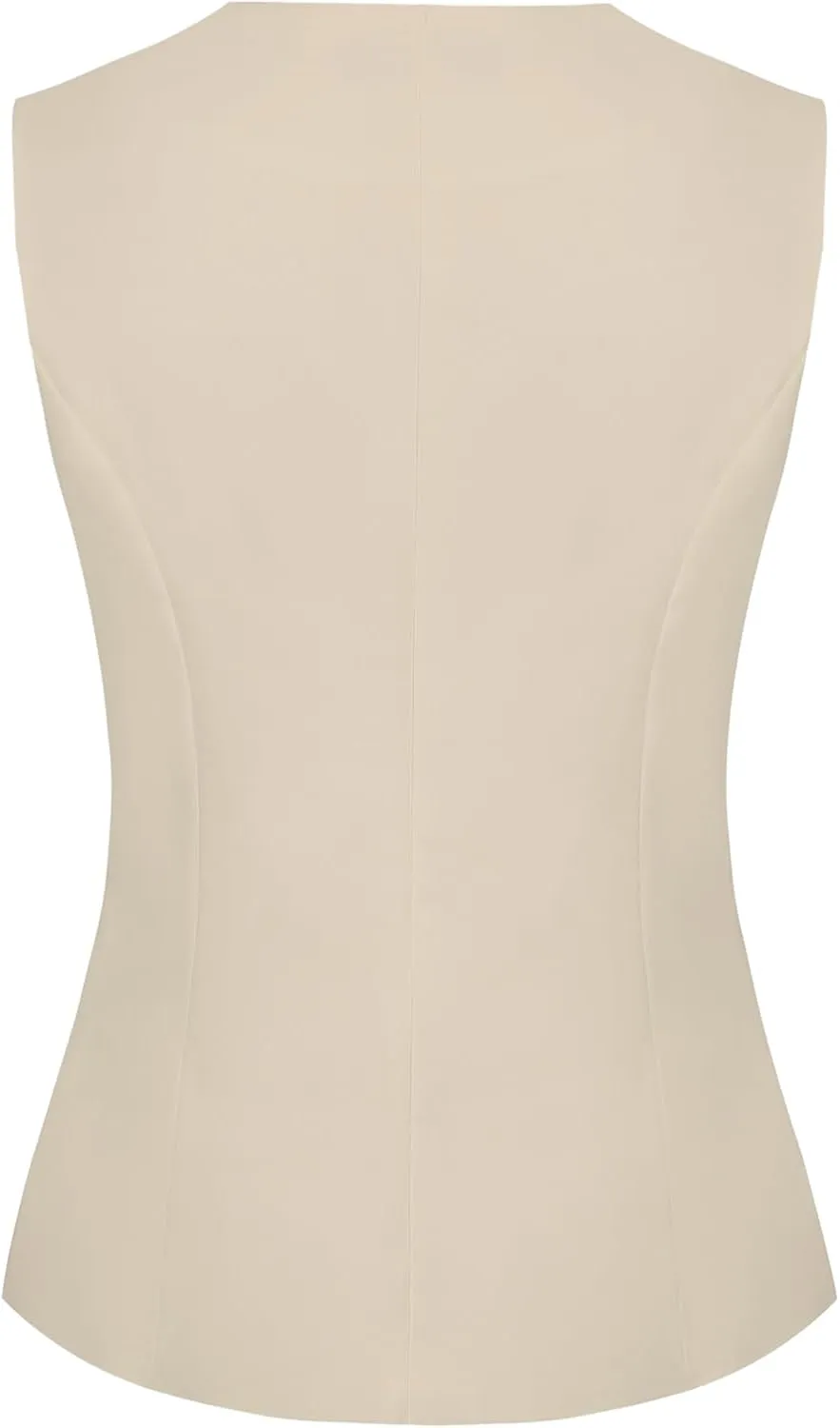 MINTLIMIT Waistcoat Vest for Women Fully Lined Button Down V Neck Formal Dressy Suit Vests with Pockets