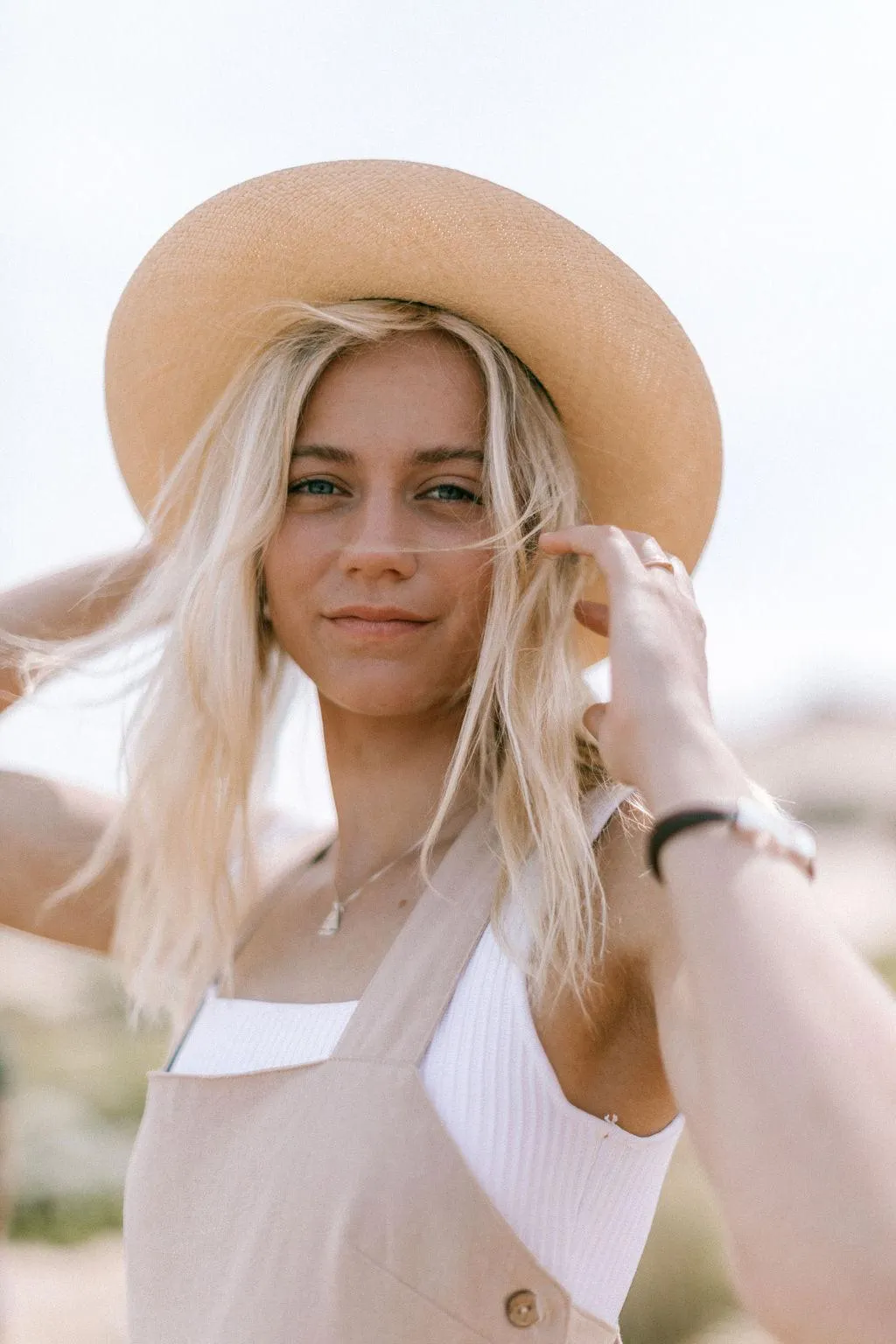 Panama Hat - Fedora - Sand
